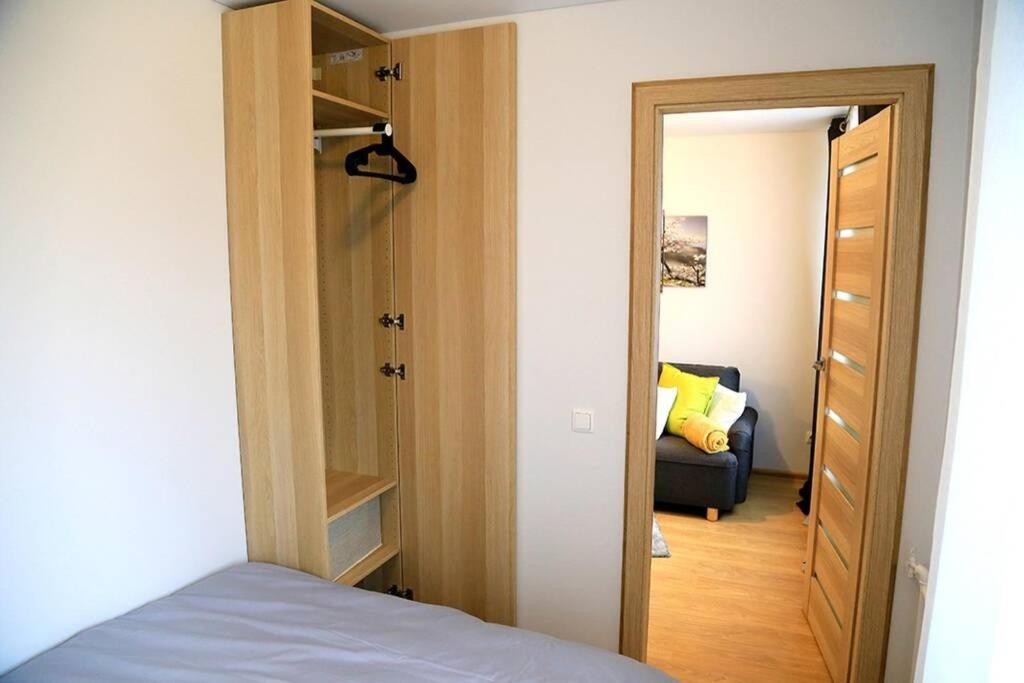 Bright Apartment,For 1-4,Near Old Town Vilnius Eksteriør billede
