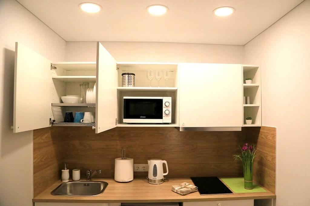 Bright Apartment,For 1-4,Near Old Town Vilnius Eksteriør billede
